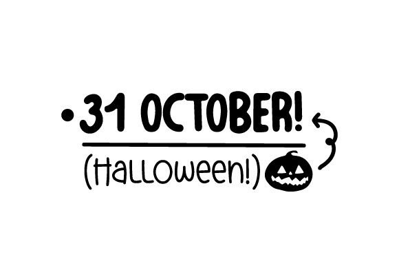 31 October! Halloween!