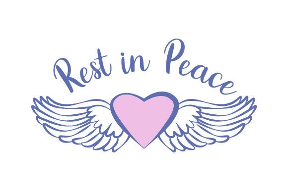 Rest in Peace SVG Cut file by Creative Fabrica Crafts · Creative