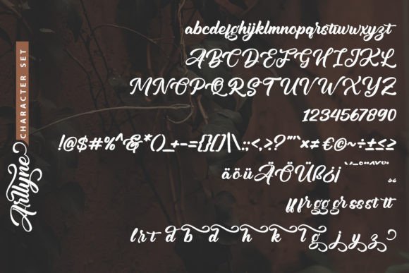 Arllyne Font - Preview 3