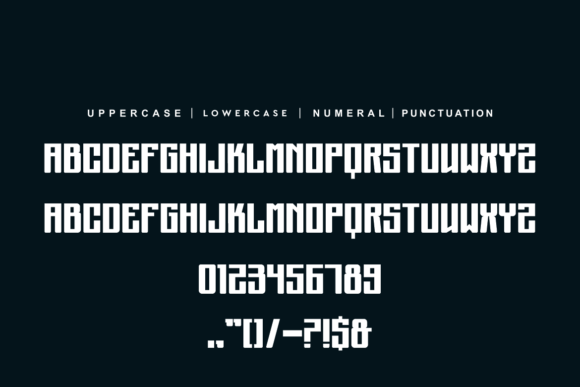 Brokengis Font PNG with transparent background - Preview 3