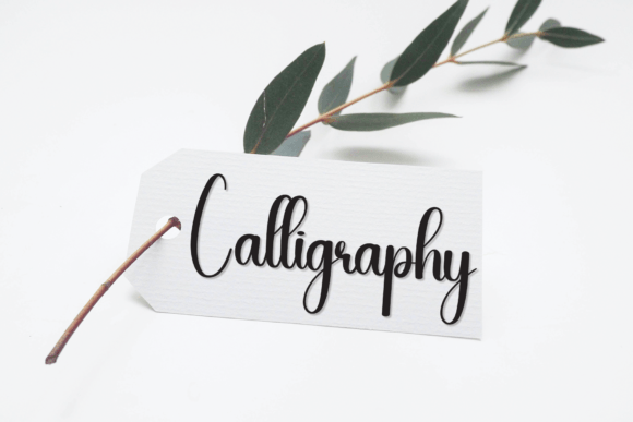 Calendar Font - Preview 3