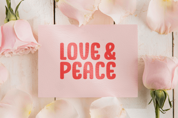 Calming Hearts Font - Preview 3