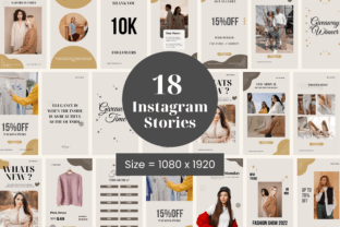 Canva Instagram Templates for Fashion Graphic by Templategum · Creative ...