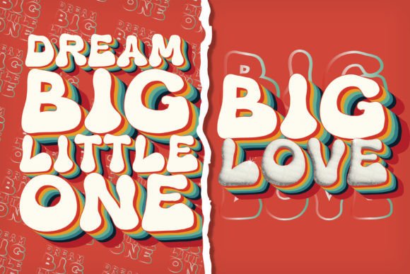 Color Font PNG with transparent background - Preview 1