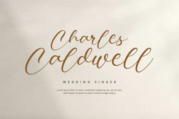 Courting Font - Preview 1