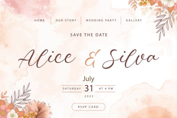 Courting Font - Preview 3