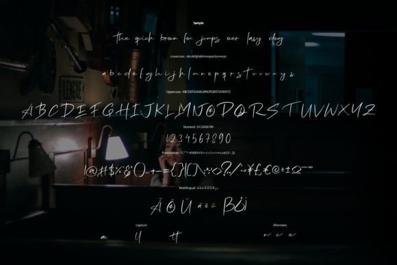 Emillisin Font - Preview 5