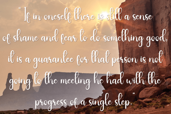 Feminine Font PNG with transparent background - Preview 5