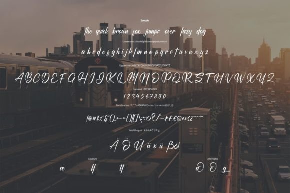 Hallgone Font - Preview 5