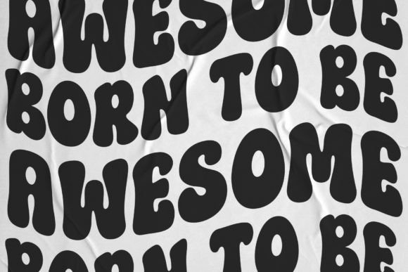 Happy Hippie Font PNG with transparent background - Preview 4