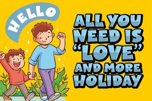 Holiday Season Font - Preview 4