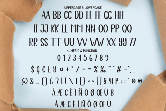 January Sunday Font PNG with transparent background - Preview 6