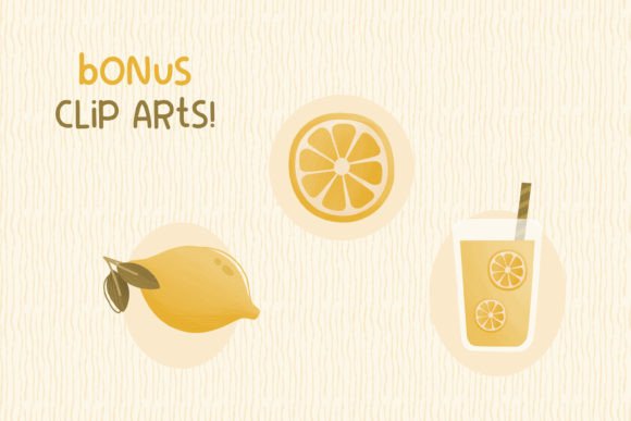 Lemonarie Font PNG with transparent background - Preview 5