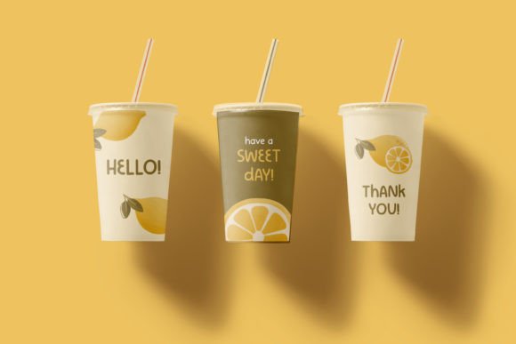 Lemonarie Font PNG with transparent background - Preview 6