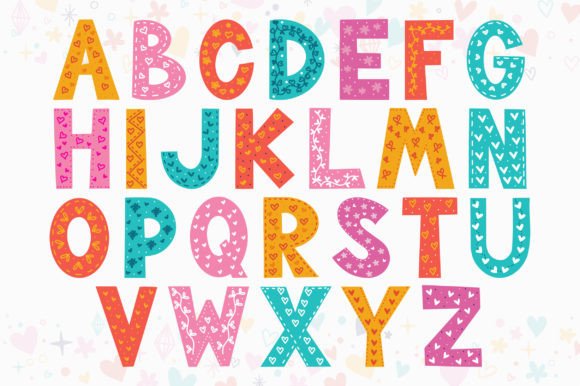 Love You Story Font PNG with transparent background - Preview 1