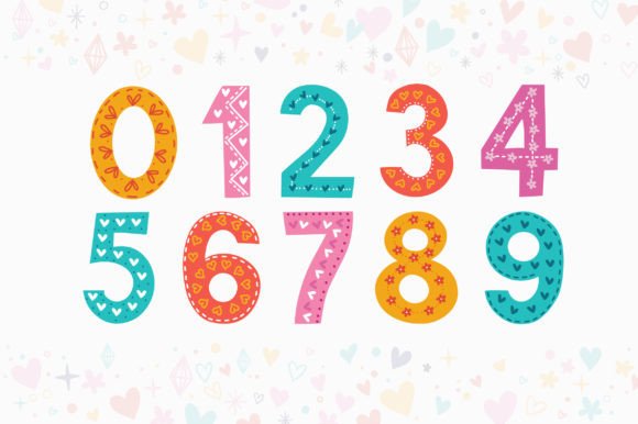 Love You Story Font PNG with transparent background - Preview 3