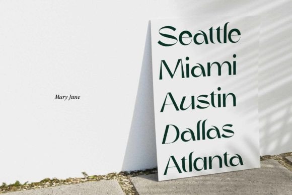 Mary June Font PNG with transparent background - Preview 4