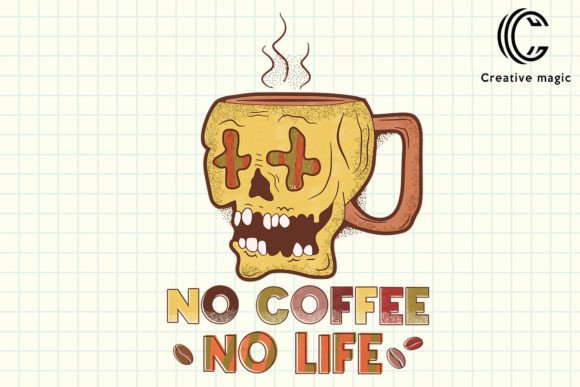 No Coffee No Life Graphic by Creative magic · Creative Fabrica