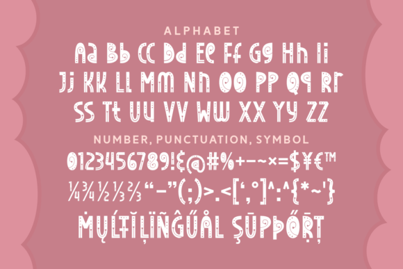 Norita Font PNG with transparent background - Preview 5
