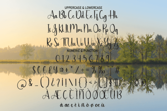 River Font PNG with transparent background - Preview 6