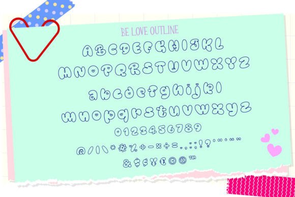 Be Love Font - Preview 2