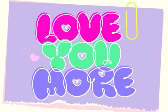 Be Love Font - Preview 4
