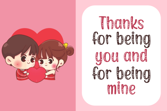 Bright Heart Font  Font - Preview 1