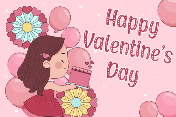 Bright Heart Font  Font - Preview 3