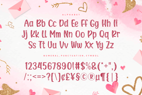 Bright Heart Font  Font - Preview 4