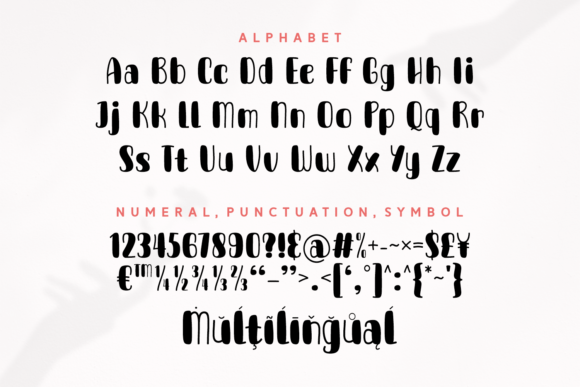 Calvine Monika Font PNG with transparent background - Preview 5