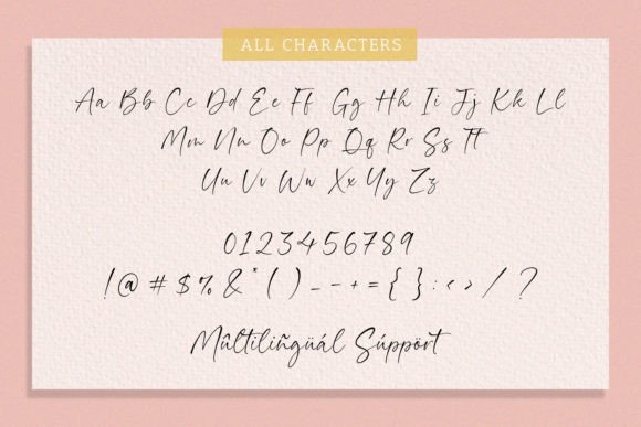 Daytimes Font PNG with transparent background - Preview 5