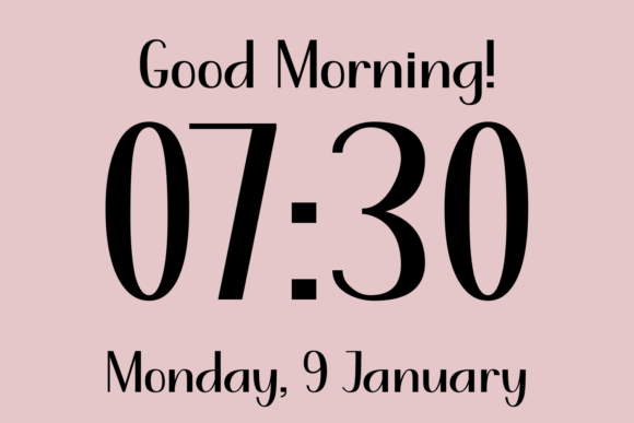 Evening Inspiration Font - Preview 2