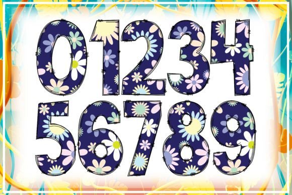 Floral Font - Preview 2