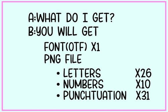 Floral Font - Preview 3