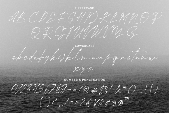 Hallimun Signature Font - Preview 6