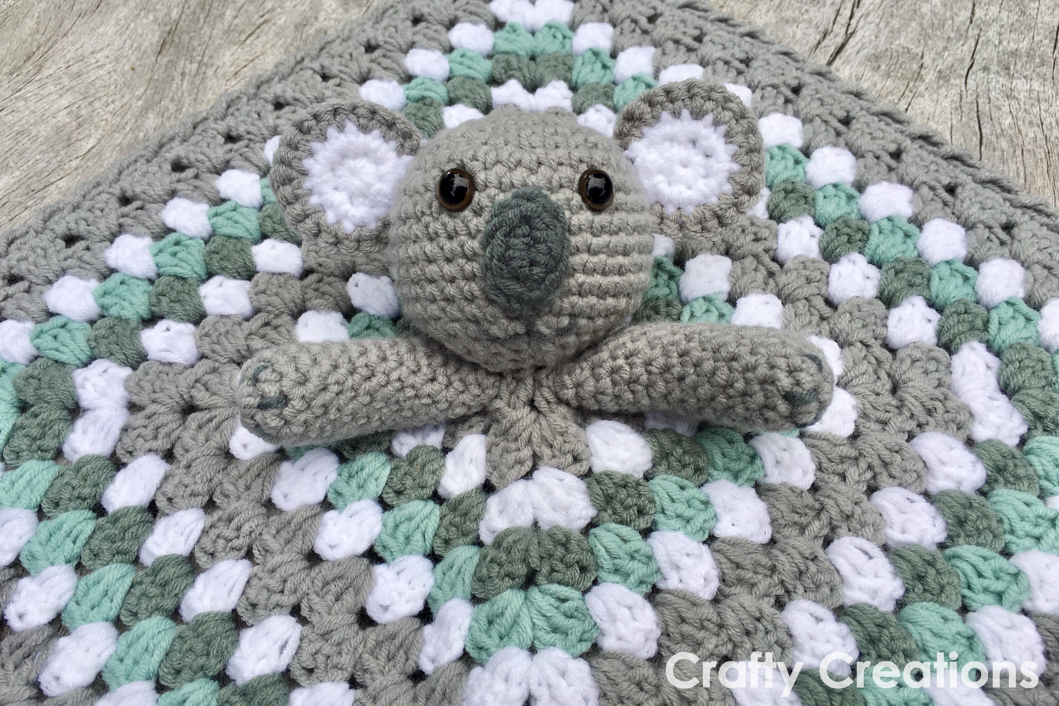 Koala Lovey Crochet Pattern