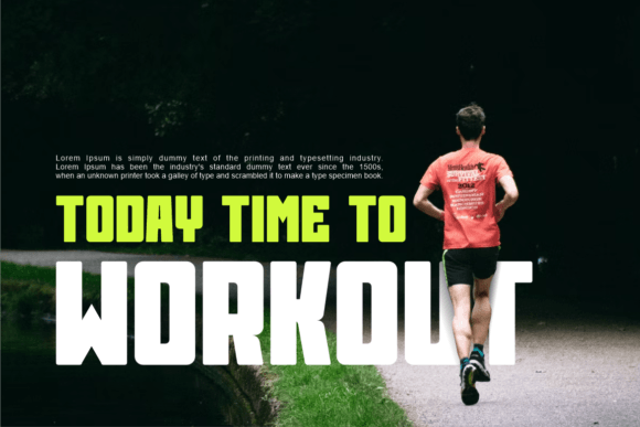 Merchy Sportnes Font PNG with transparent background - Preview 1