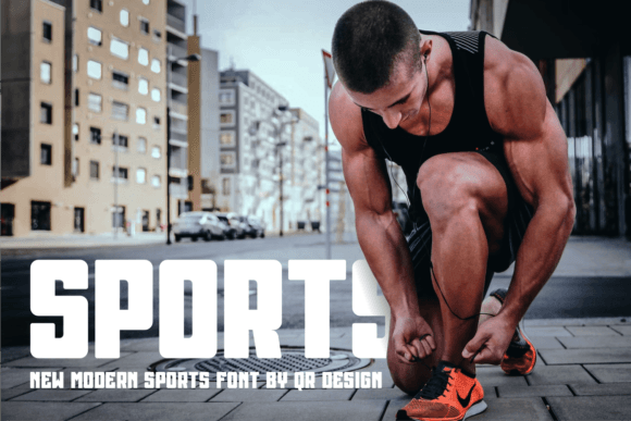 Merchy Sportnes Font PNG with transparent background - Preview 2