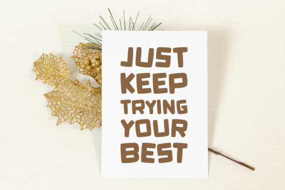 Quirky Stylish Font PNG with transparent background - Preview 2