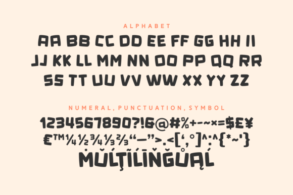 Quirky Stylish Font PNG with transparent background - Preview 6