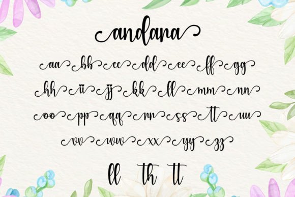 Andara Font - Preview 5