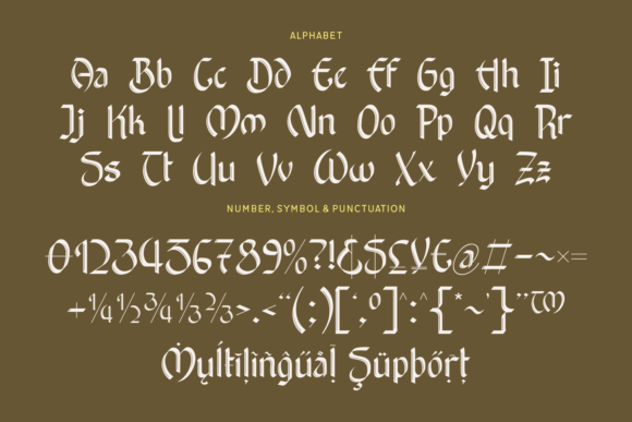 Amident Font - Preview 5