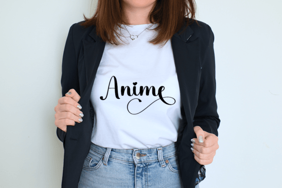 Anime Font - Preview 2
