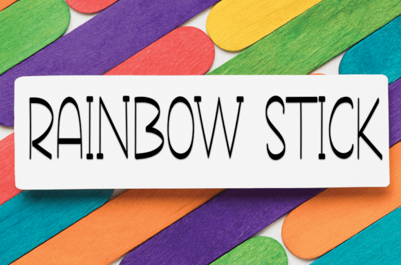 Ballon Rainbow Font - Preview 4