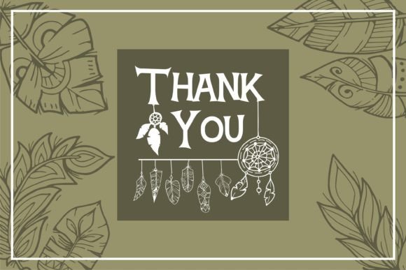 Boho Feather Font - Preview 4