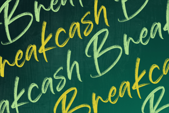 Breakcash Font - Preview 2