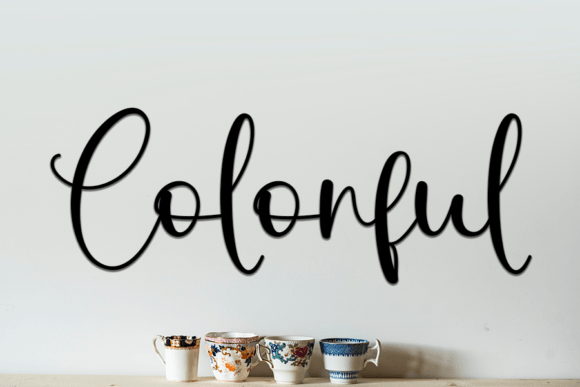 Calendar Font - Preview 3