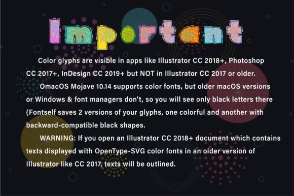 Colorful Fireworks Font - Preview 5