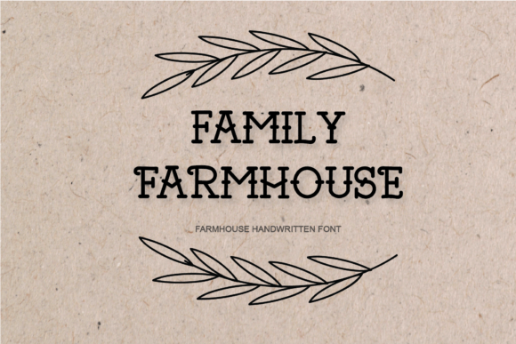 Farmhouse Font - Preview 3