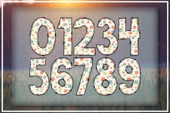 Fresh Floral Font - Preview 2